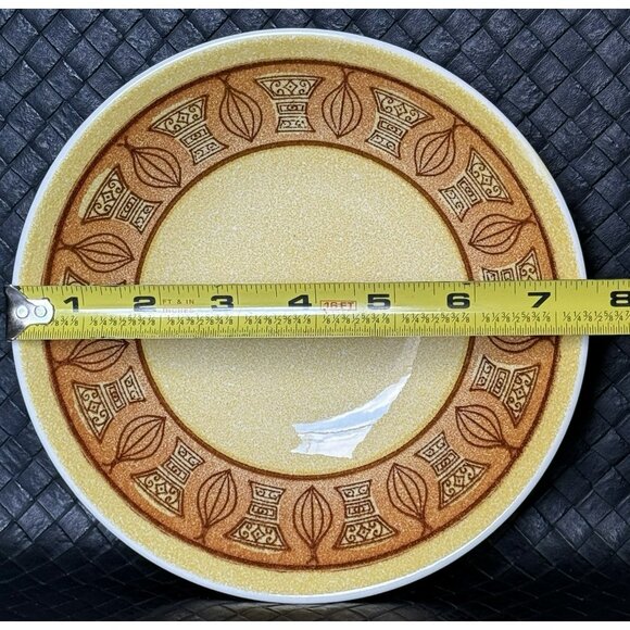 4 Vintage TAYLOR SMITH And TAYLOR Soup Bowls In The Honey Gold Pattern USA Onion - Picture 6 of 9